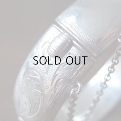 画像4: シルバーバングル D  イギリスアンティーク