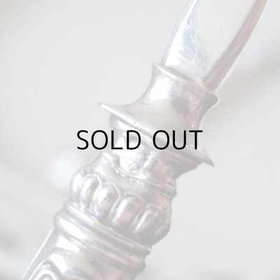 画像9: シルバーオイスターフォーク2本セット  フランスアンティーク