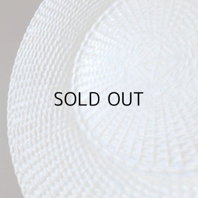 画像3: アプト窯 パニエレリーフのお皿　フランスアンティーク