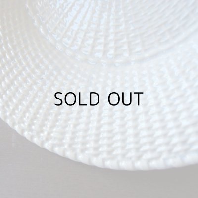 画像4: アプト窯 パニエレリーフのお皿　フランスアンティーク