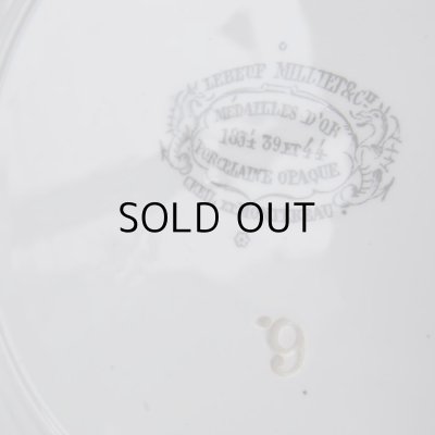 画像11: 19世紀グリザイユのお皿  ナポレオン LODI  クレイユモントロー