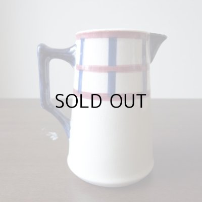 画像4: バスク柄のミルクピッチャー  フランスアンティーク