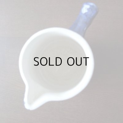 画像13: バスク柄のミルクピッチャー  フランスアンティーク