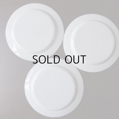 画像15: グリザイユのお皿3枚セット  フランスアンティーク