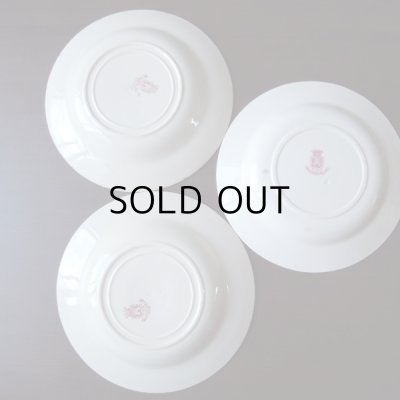 画像10: GIENのアザミの深皿プレート3枚セット  フランスアンティーク