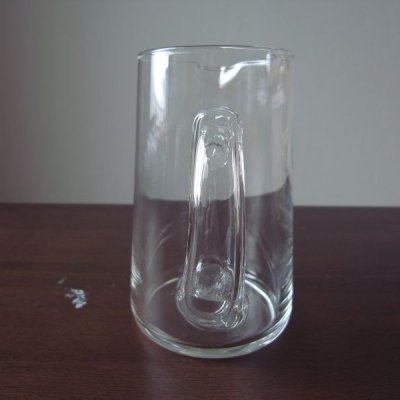 画像2: 吹きガラスのピッチャー  極美品　フランスアンティーク