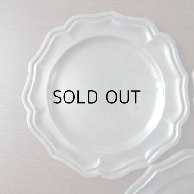 画像13: ピューターの小皿5枚セット  ベルギーアンティーク