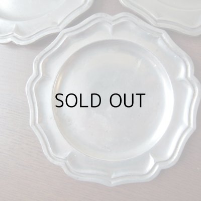 画像17: ピューターの小皿5枚セット  ベルギーアンティーク