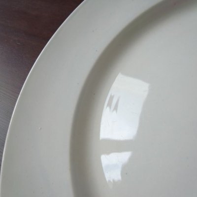 画像2: クレイユモントローの大皿  フランスアンティーク