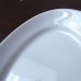 画像2: 白いオーバル皿 フランスアンティーク　サルグミンヌ (2)
