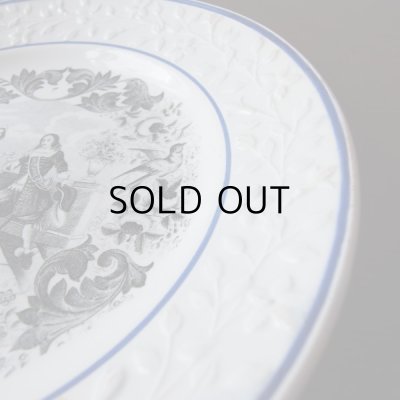 画像3: ショワジー  レリーフのグリザイユ皿　フランスアンティーク