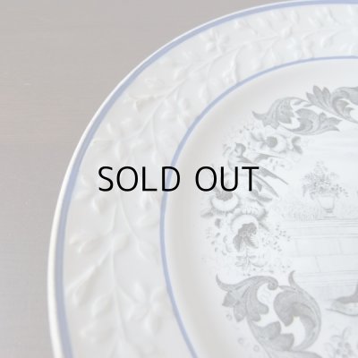 画像5: ショワジー  レリーフのグリザイユ皿　フランスアンティーク