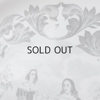 画像8: ショワジー  レリーフのグリザイユ皿　フランスアンティーク