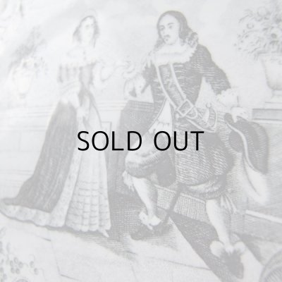 画像9: ショワジー  レリーフのグリザイユ皿　フランスアンティーク