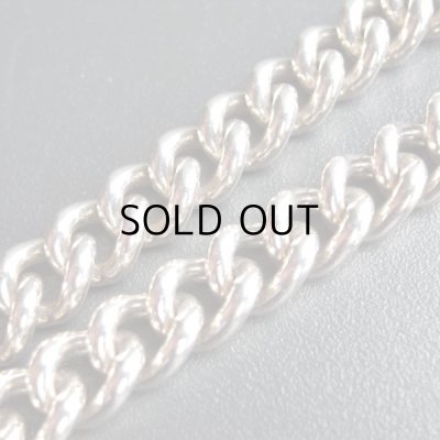 画像6: パドロックのシルバーチェーンブレスレット　イギリスアンティーク