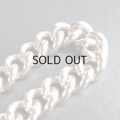 画像7: パドロックのシルバーチェーンブレスレット　イギリスアンティーク