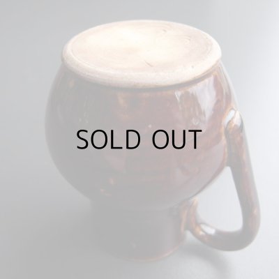 画像11: ショコラ色のポット フランスアンティークB