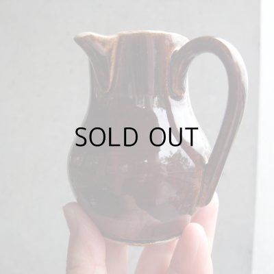 画像13: ショコラ色のポット フランスアンティークB