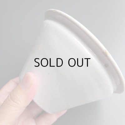 画像14: 白釉のポット フランスアンティーク