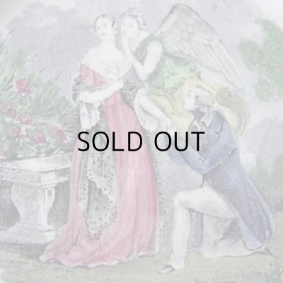 画像13: クレイユモントローの絵皿　フランスアンティーク