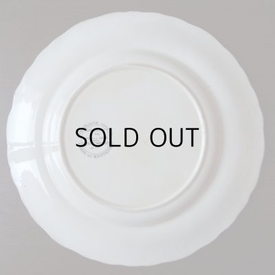 画像15: クレイユモントローの絵皿　フランスアンティーク