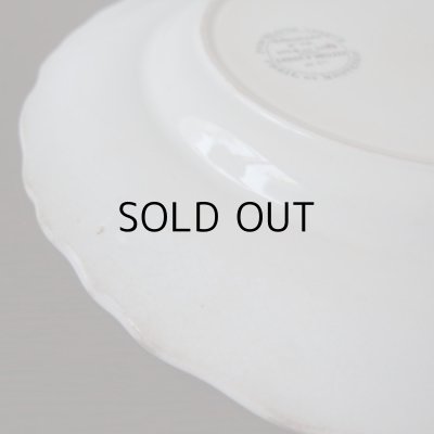 画像16: クレイユモントローの絵皿　フランスアンティーク