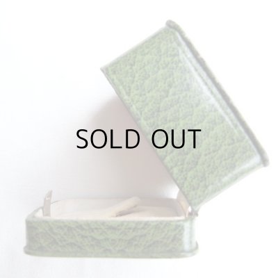 画像12: グリーンにゴールド色のリングBOX 　フランスアンティーク