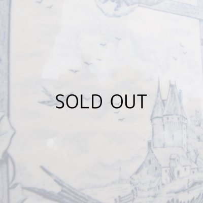 画像15: 幸せを呼ぶツバメのグリザイユのお皿　アンティーク