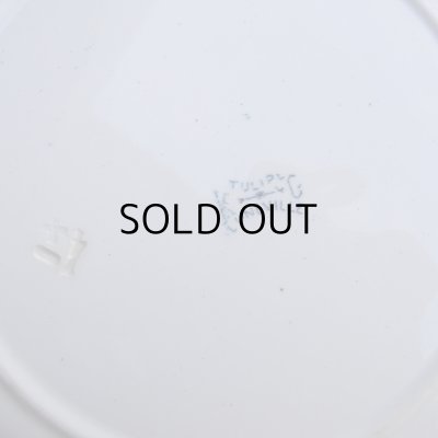 画像13: チューリップのお皿2枚セット　フランスアンティーク