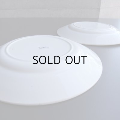 画像15: チューリップのお皿2枚セット　フランスアンティーク