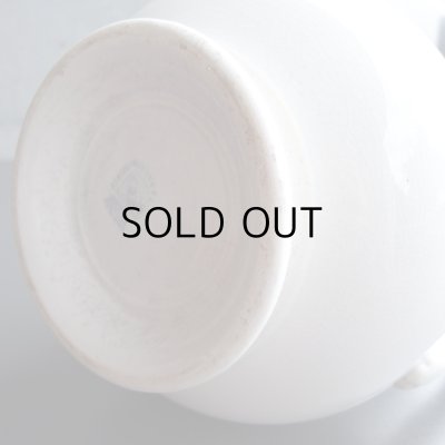 画像18: サルグミンヌのシンプルな白いピシェ　フランスアンティーク