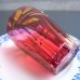 画像8: 金彩が映える赤いショットグラス　アンティーク