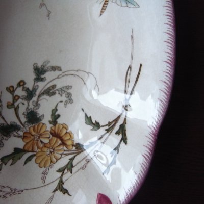 画像4: 金継ぎに！カケあり、サルグミンヌのラヴィエ   フランスアンティーク