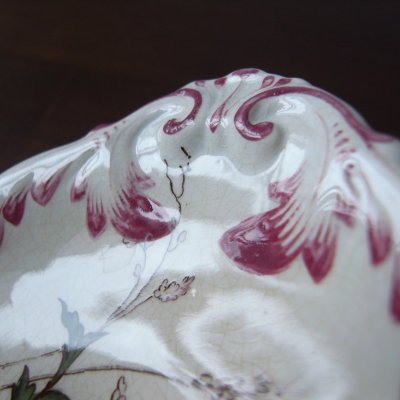 画像24: 金継ぎに！カケあり、サルグミンヌのラヴィエ   フランスアンティーク