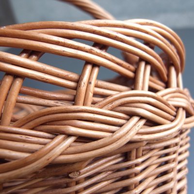 しっかり編み込まれています