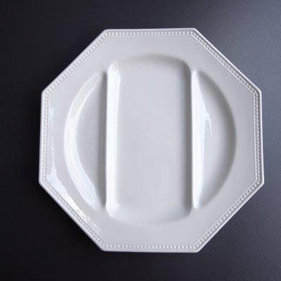 画像2: モントローのアスパラプレート　フランスアンティーク