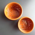 南仏陶器  穴あきポット2個セット