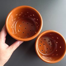 他の写真1: 南仏陶器  穴あきポット2個セット