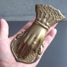 他の写真3: 真鍮のハンドクリップ　フランスアンティーク