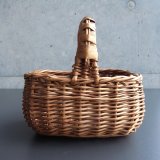 ミニサイズのカゴ　フランスアンティーク
