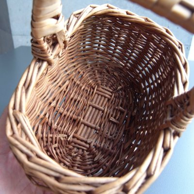 画像17: ミニサイズのカゴ　フランスアンティーク