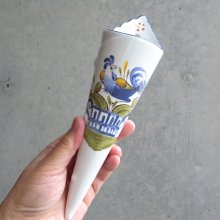 他の写真1: リネヴィル窯のコルネット（花瓶）　フランスアンティーク