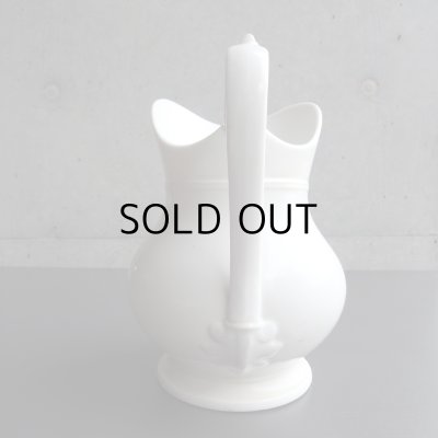 画像4: シンプルな白いピシェ　フランスアンティーク