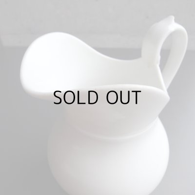 画像10: シンプルな白いピシェ　フランスアンティーク