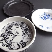 他の写真1: かくれんぼ？狩り？ おままごとのお皿　フランスアンティーク