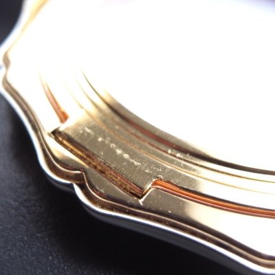 画像13: ストラットン（Stratton）のコンパクトミラー・シルバー　イギリスアンティーク