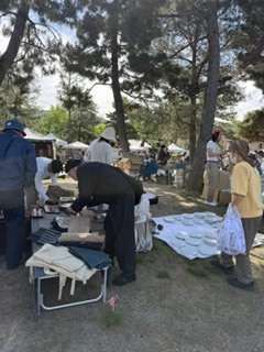 6月17日（水）平安蚤の市へ行ってきました。
