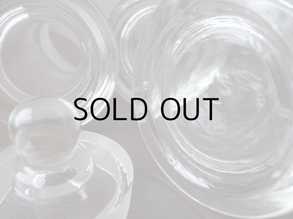 画像9:  理科室のガラス瓶 3個セット  アンティーク (9)