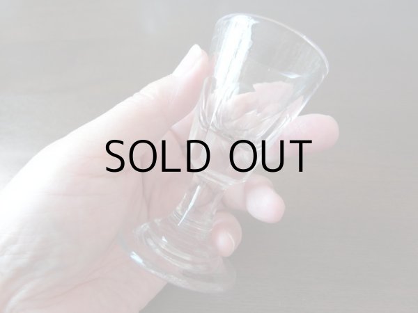 画像4: 食前酒用リキュールグラス3点セット アンティーク (4)