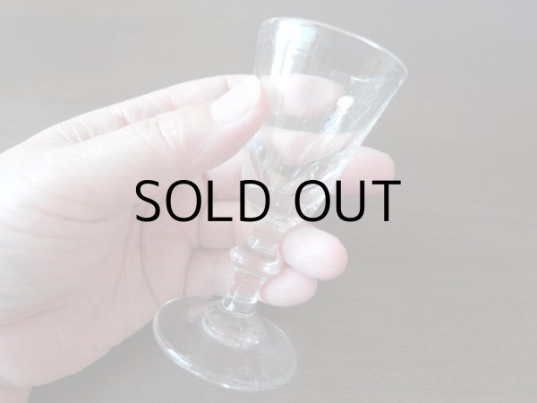 画像16: 食前酒用リキュールグラス3点セット アンティーク (16)